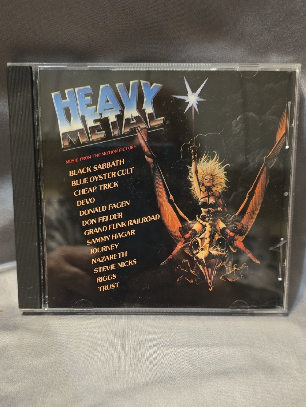 Heavy Metal Original Motion Picture Soundtrack CD - Black Cover